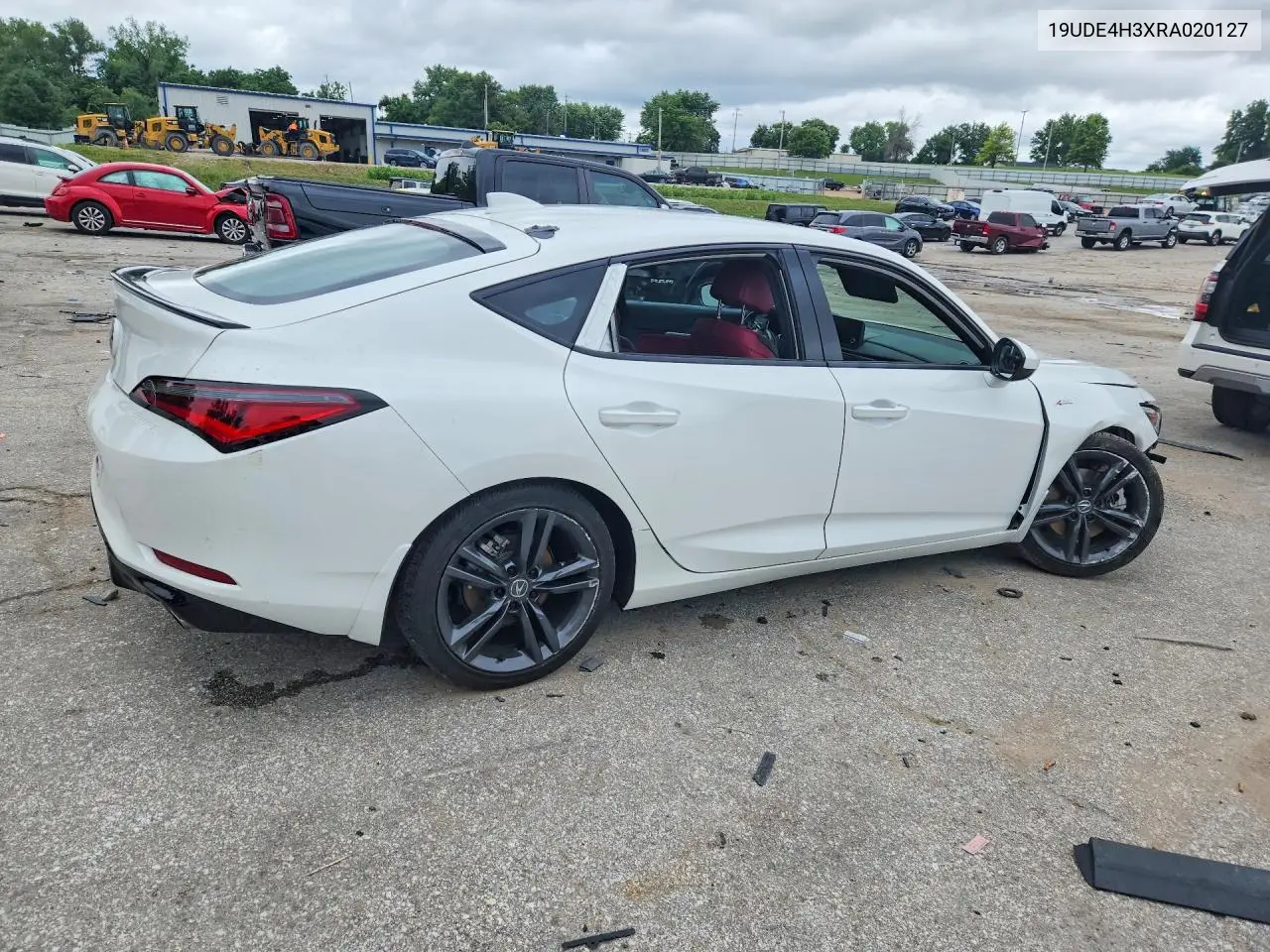 2024 Acura Integra A-Spec VIN: 19UDE4H3XRA020127 Lot: 58226106