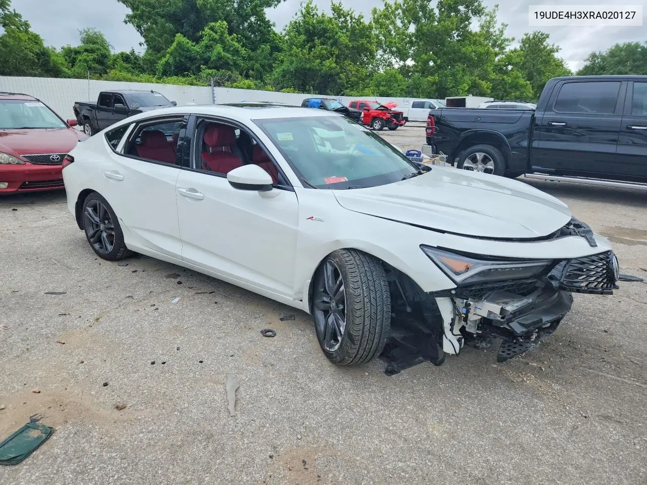 2024 Acura Integra A-Spec VIN: 19UDE4H3XRA020127 Lot: 58226106