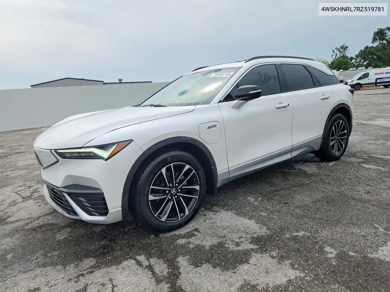 2024 Acura Zdx A-Spec VIN: 4W5KHNRL7RZ519781 Lot: 58389746