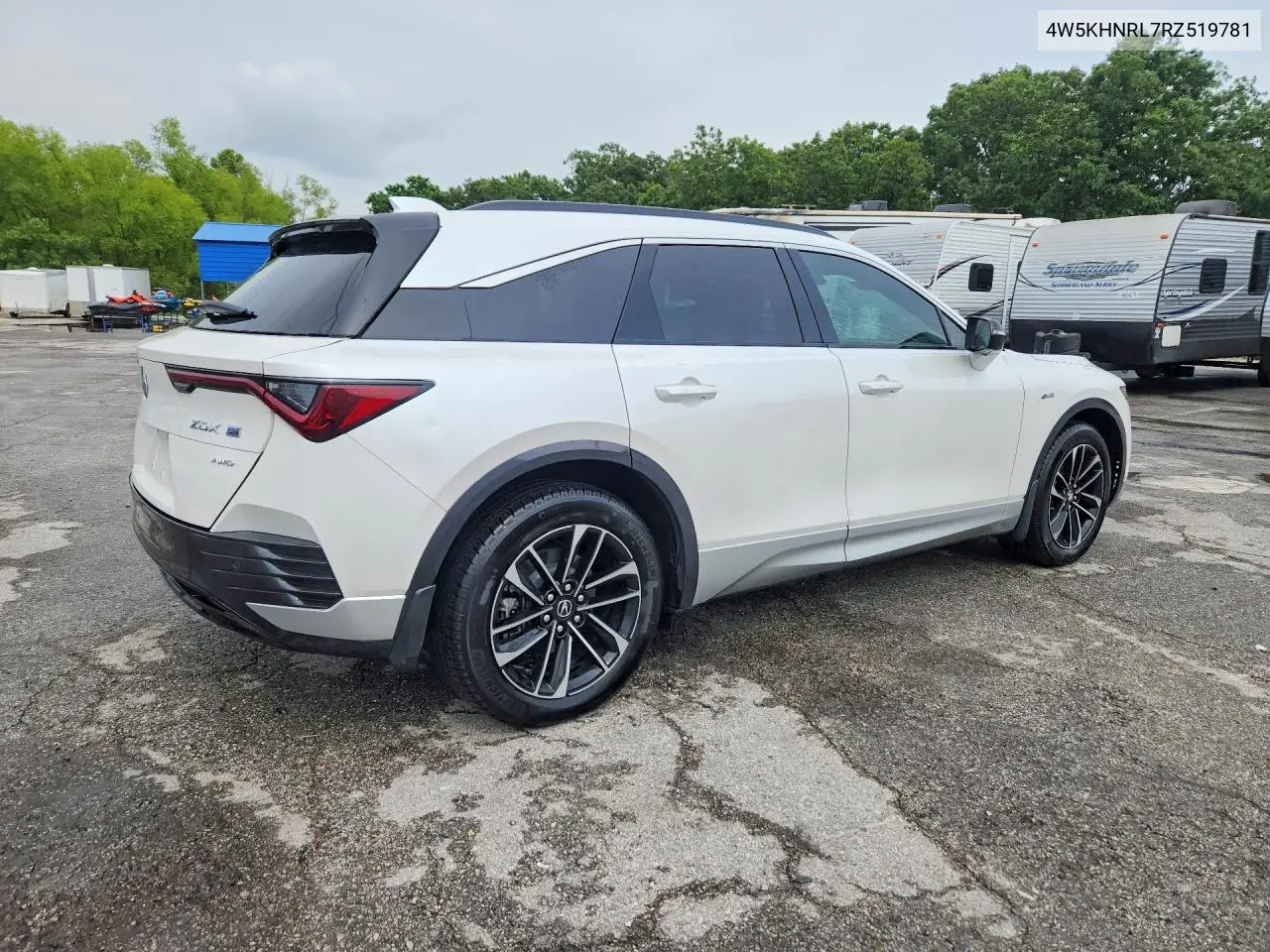 2024 Acura Zdx A-Spec VIN: 4W5KHNRL7RZ519781 Lot: 58389746
