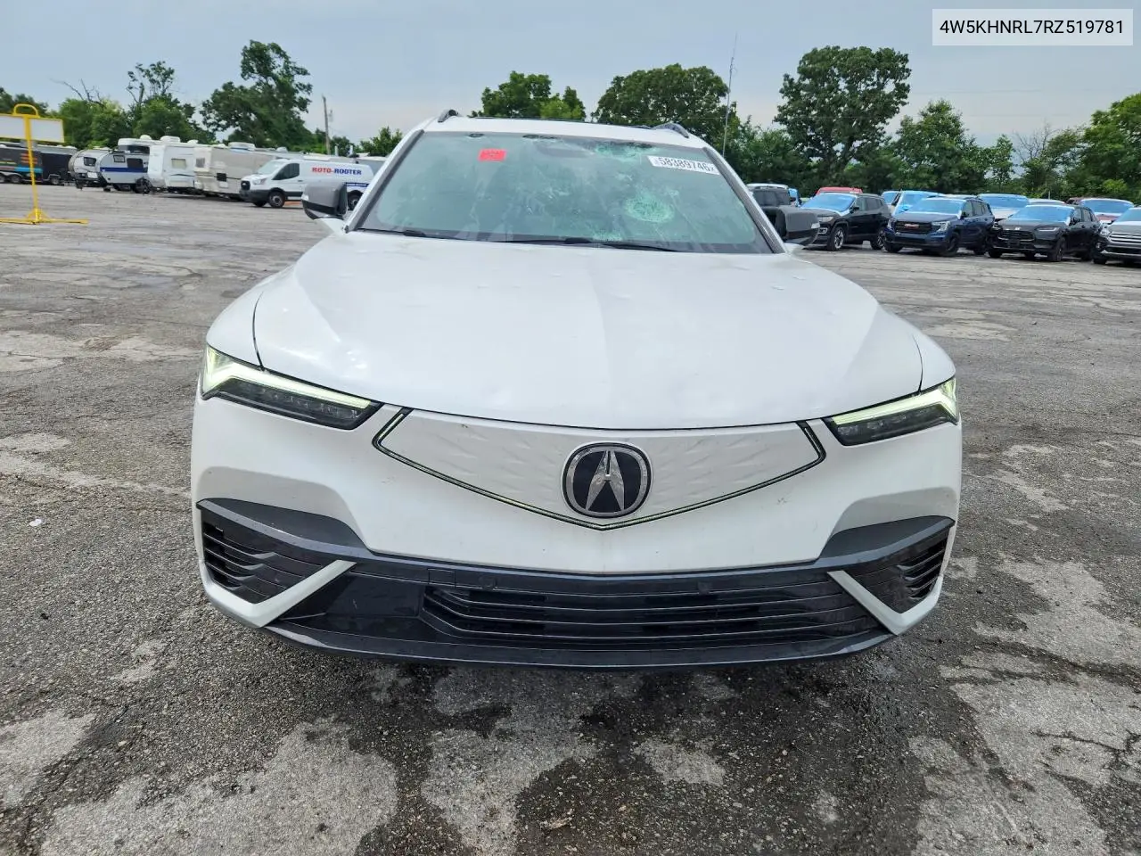 2024 Acura Zdx A-Spec VIN: 4W5KHNRL7RZ519781 Lot: 58389746