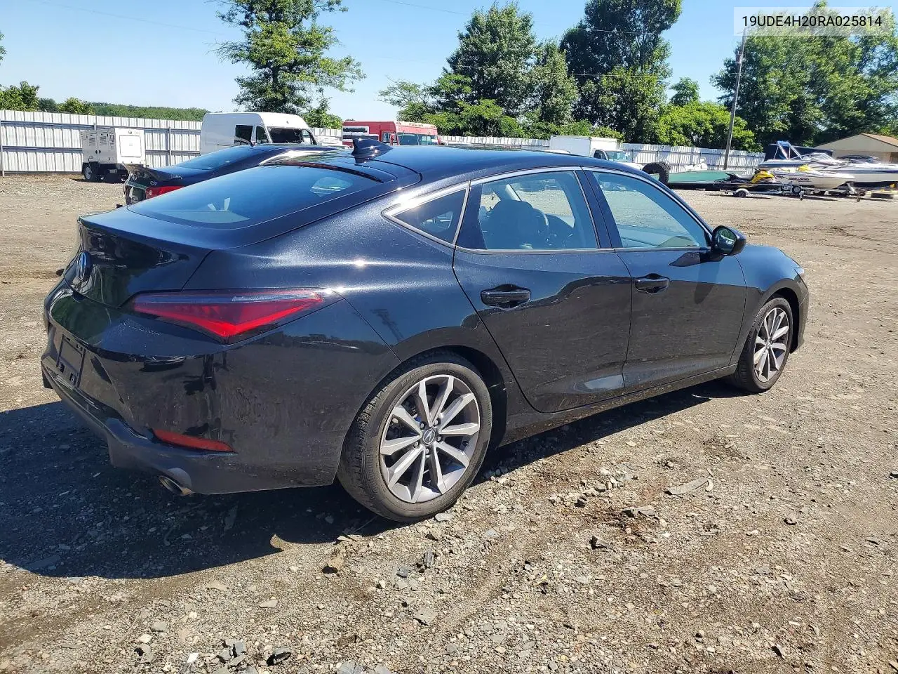 2024 Acura Integra VIN: 19UDE4H20RA025814 Lot: 58454396
