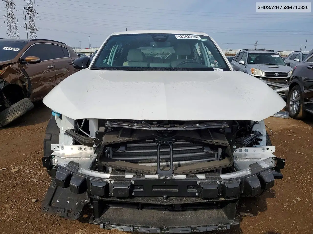 2025 Acura Adx A-Spec Advance VIN: 3HDSA2H75SM710836 Lot: 48242936