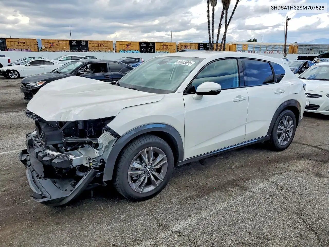 2025 Acura Adx VIN: 3HDSA1H32SM707528 Lot: 48483696