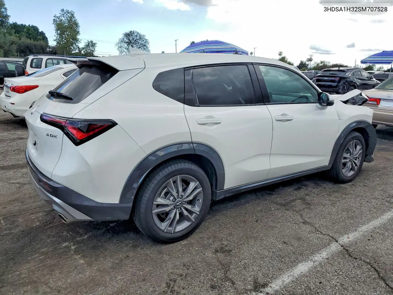 2025 Acura Adx VIN: 3HDSA1H32SM707528 Lot: 48483696
