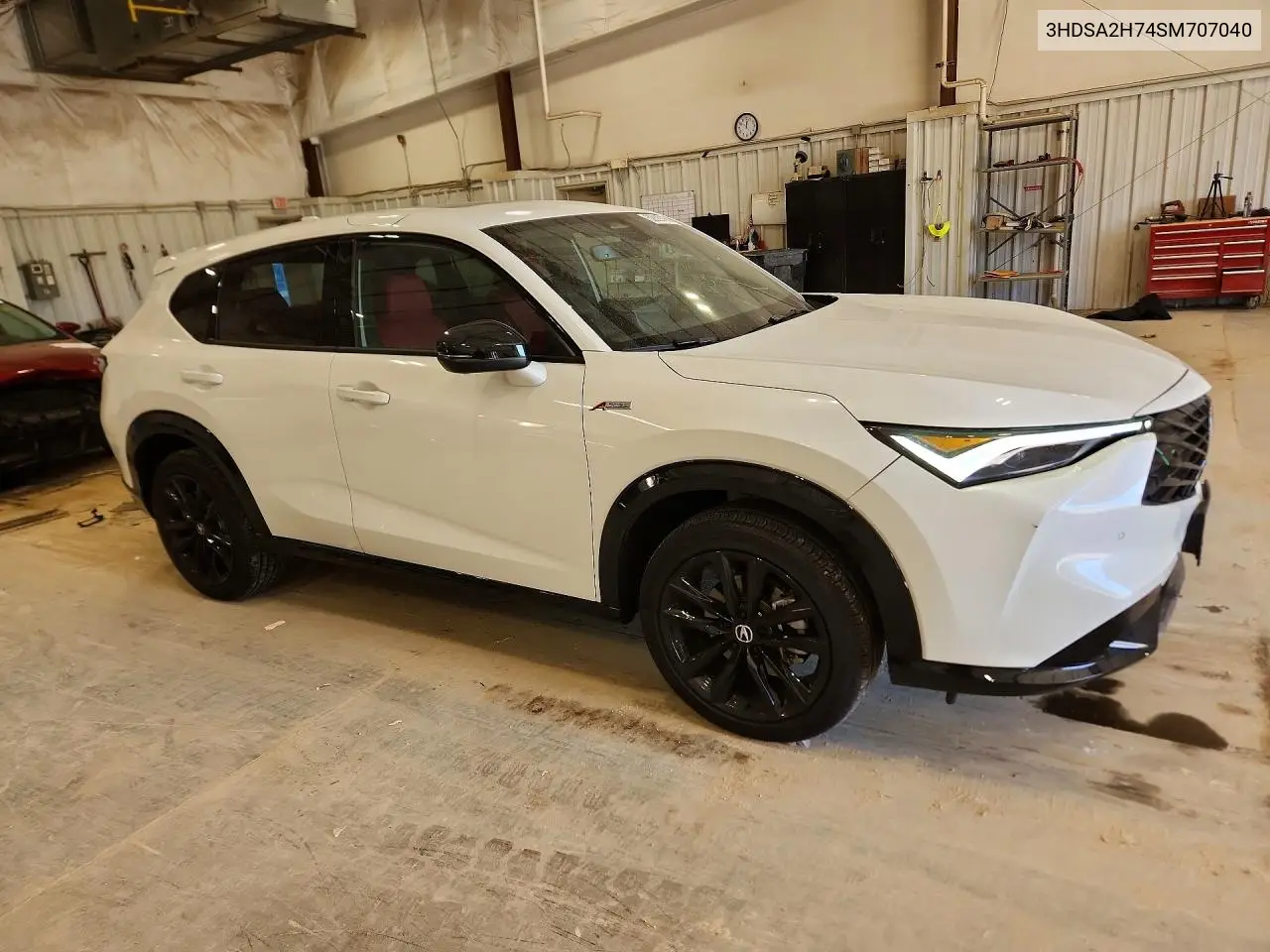2025 Acura Adx A-Spec Advance VIN: 3HDSA2H74SM707040 Lot: 52829166