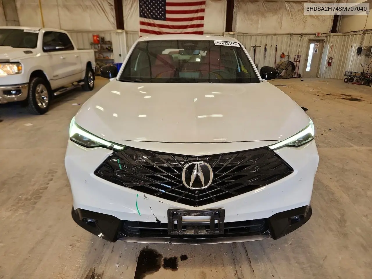 2025 Acura Adx A-Spec Advance VIN: 3HDSA2H74SM707040 Lot: 52829166