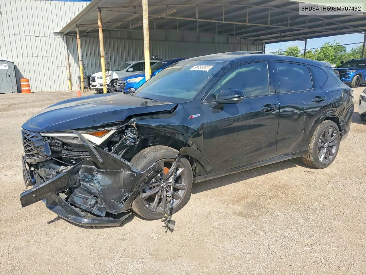 2025 Acura Adx A-Spec VIN: 3HDSA1H59SM707432 Lot: 52958626