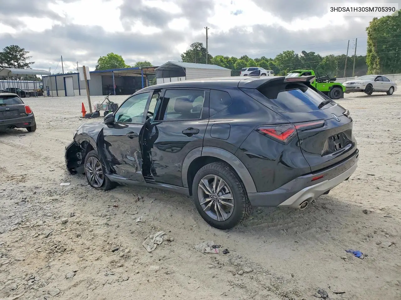 2025 Acura Adx VIN: 3HDSA1H30SM705390 Lot: 53757446