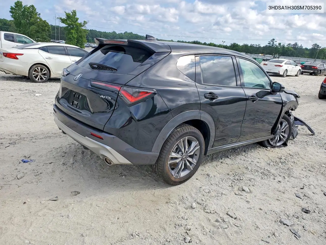 2025 Acura Adx VIN: 3HDSA1H30SM705390 Lot: 53757446
