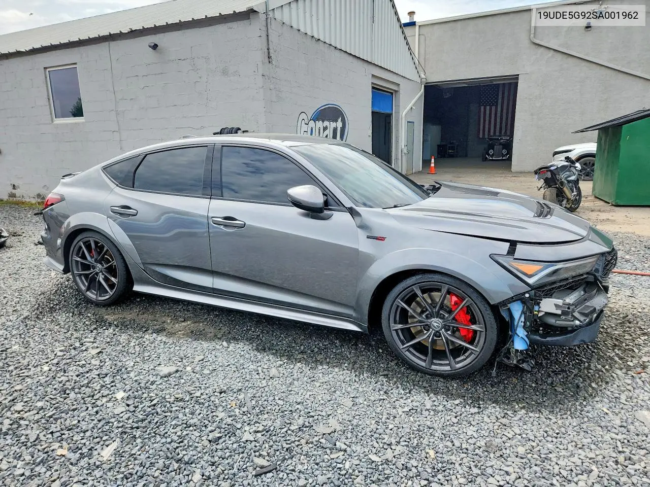 2025 Acura Integra Type S VIN: 19UDE5G92SA001962 Lot: 56692066