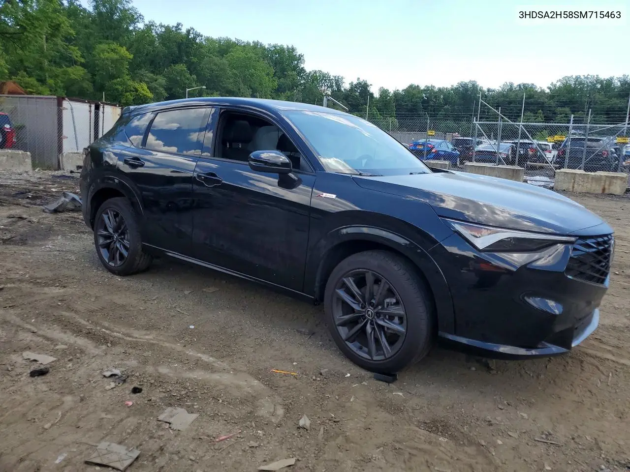 2025 Acura Adx A-Spec VIN: 3HDSA2H58SM715463 Lot: 57483426