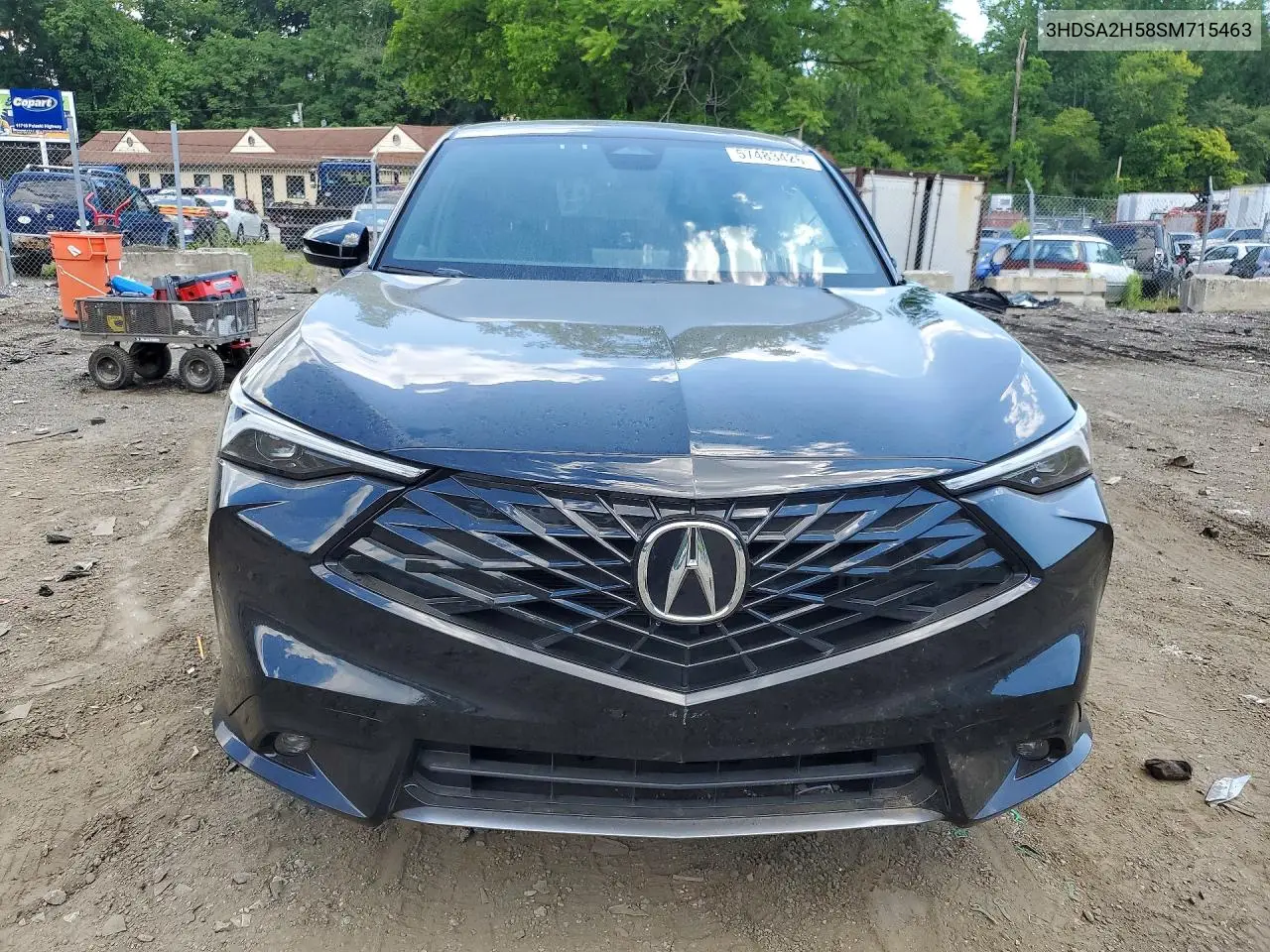 2025 Acura Adx A-Spec VIN: 3HDSA2H58SM715463 Lot: 57483426