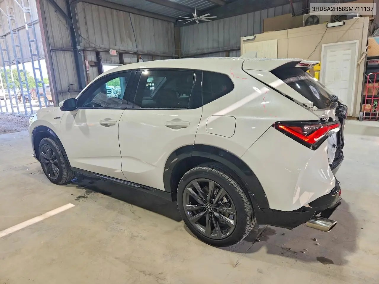 2025 Acura Adx A-Spec VIN: 3HDSA2H58SM711137 Lot: 58936596