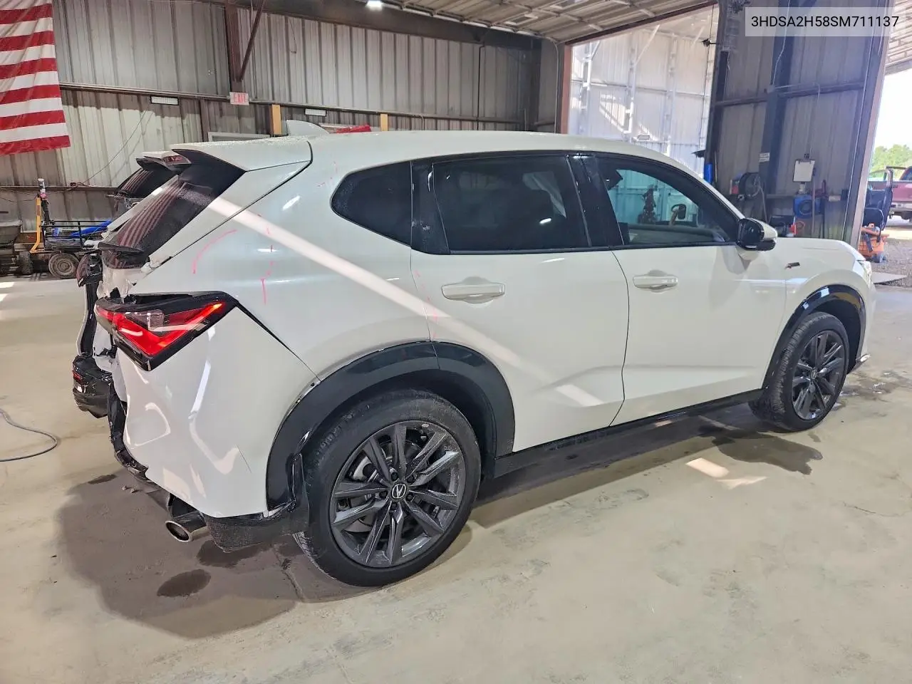 2025 Acura Adx A-Spec VIN: 3HDSA2H58SM711137 Lot: 58936596