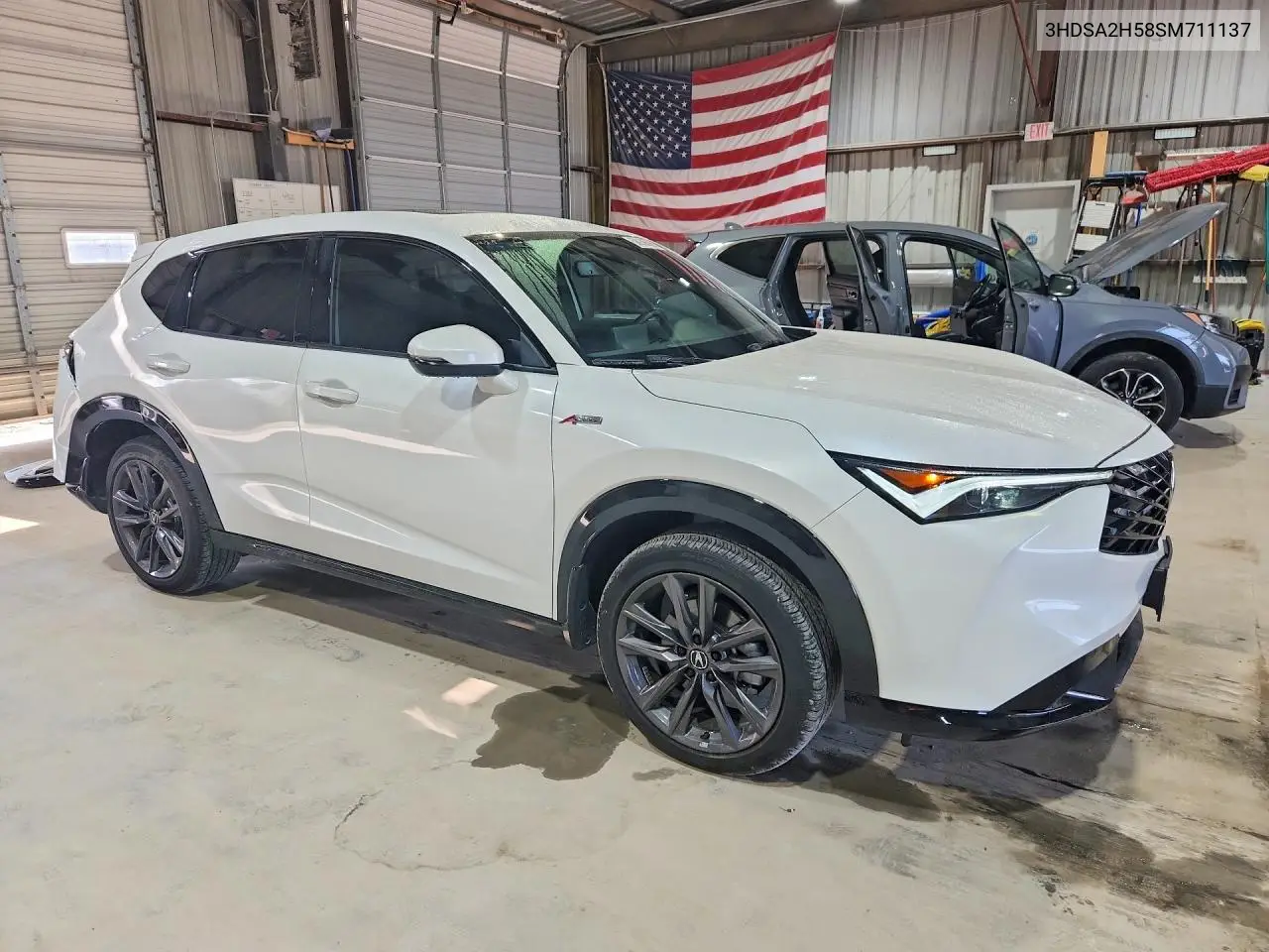 2025 Acura Adx A-Spec VIN: 3HDSA2H58SM711137 Lot: 58936596