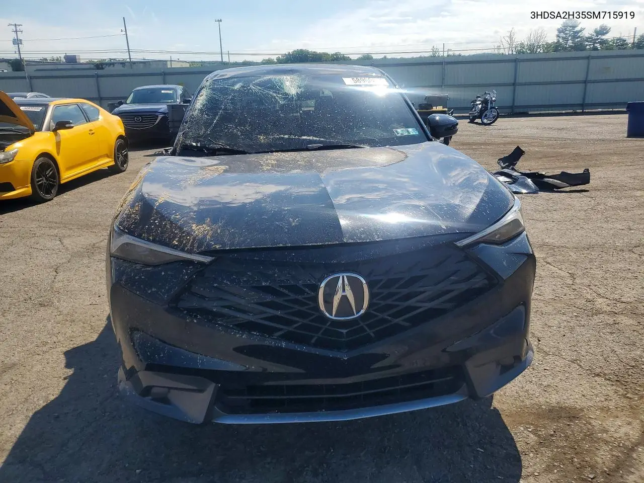 2025 Acura Adx VIN: 3HDSA2H35SM715919 Lot: 58960076