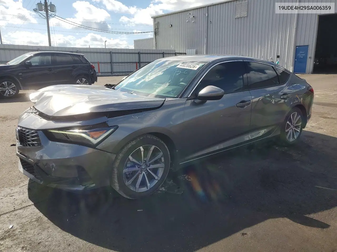 2025 Acura Integra VIN: 19UDE4H29SA006359 Lot: 60030626