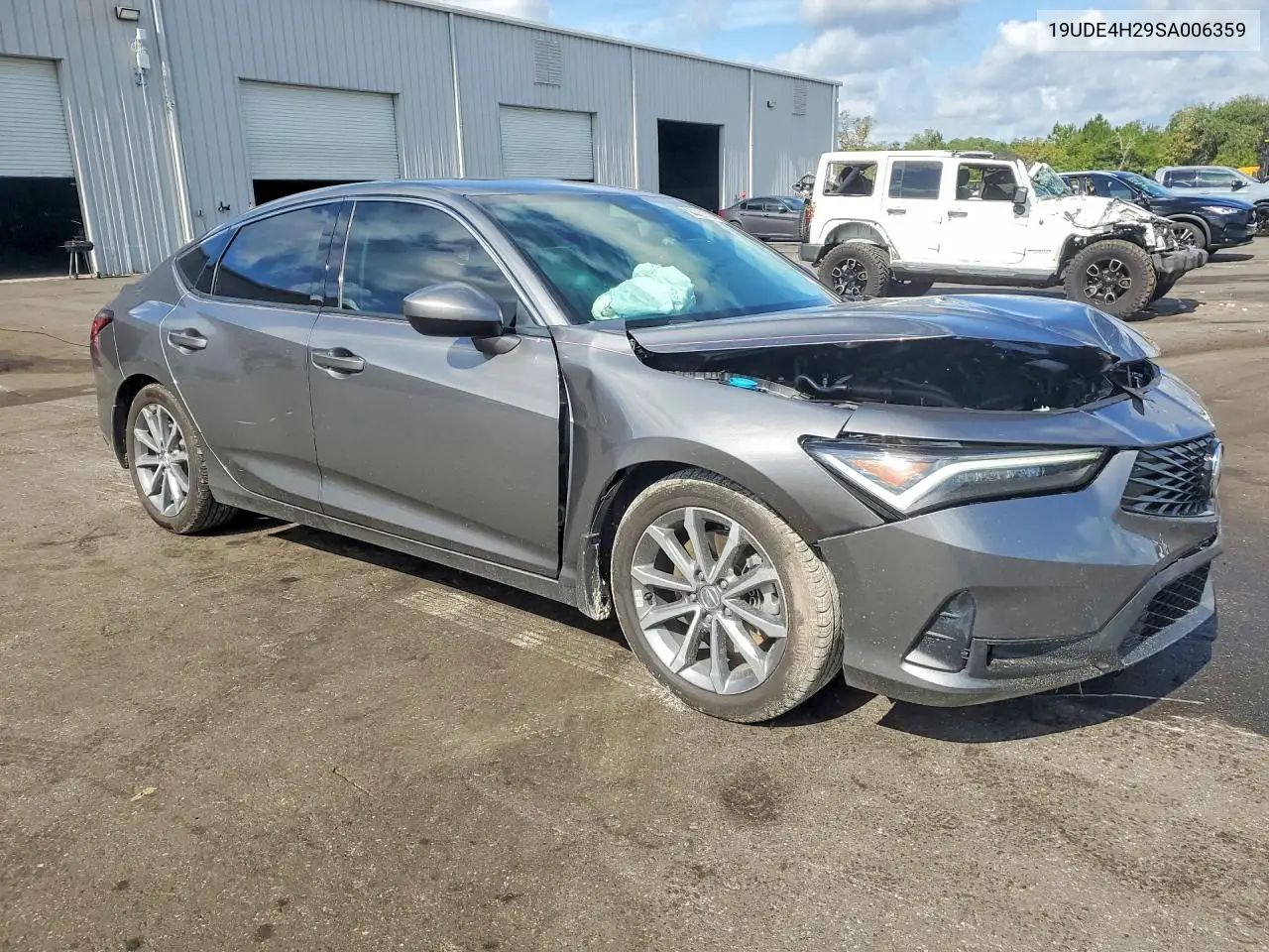 2025 Acura Integra VIN: 19UDE4H29SA006359 Lot: 60030626