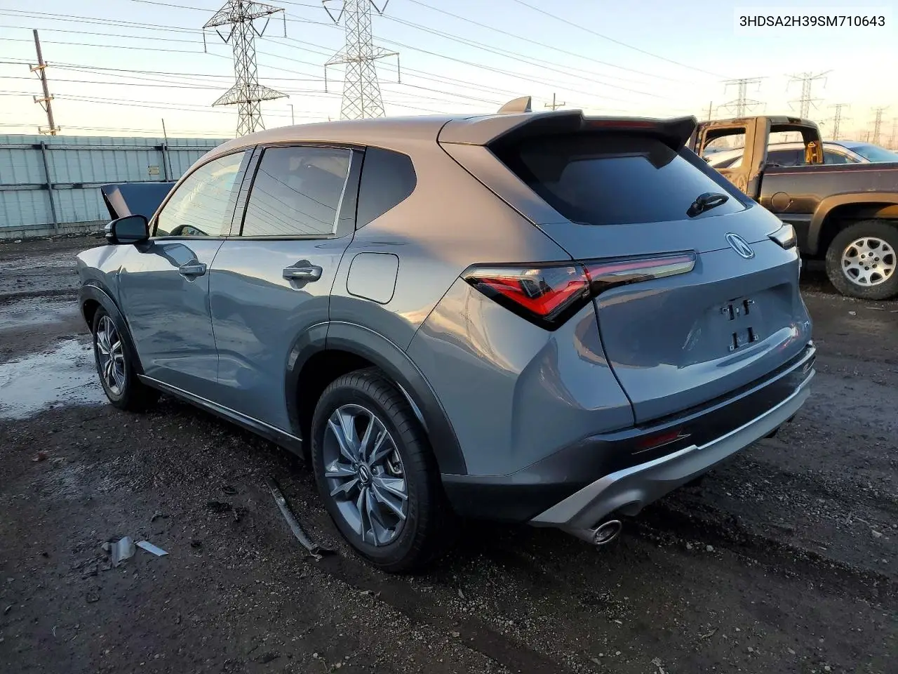 2025 Acura Adx VIN: 3HDSA2H39SM710643 Lot: 99562615