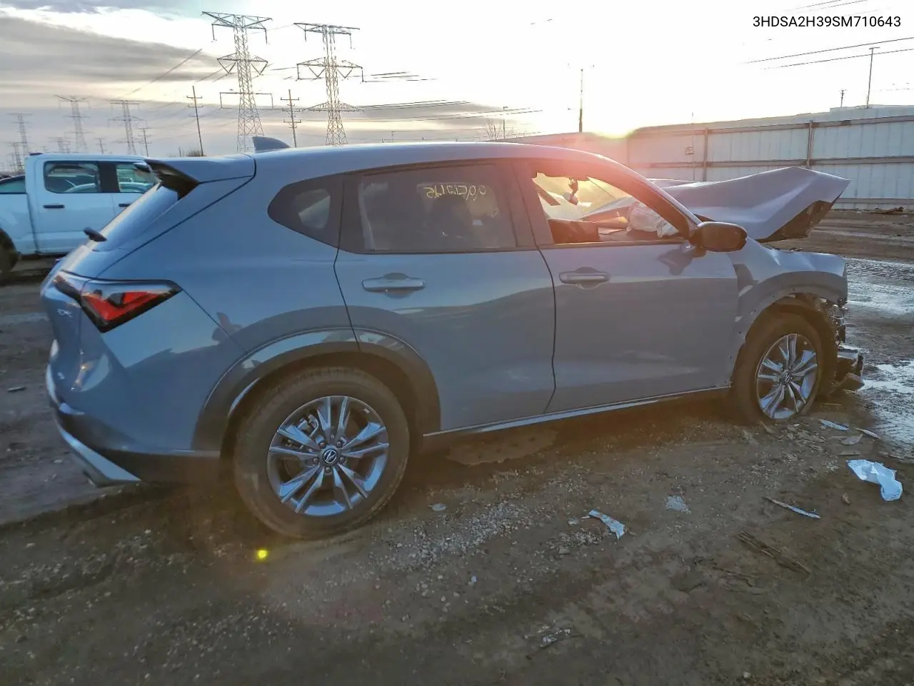 2025 Acura Adx VIN: 3HDSA2H39SM710643 Lot: 99562615