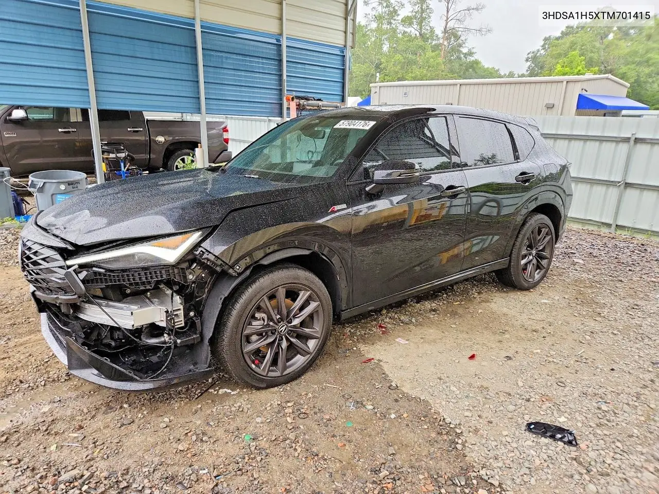 2026 Acura Adx A-Spec VIN: 3HDSA1H5XTM701415 Lot: 57904176