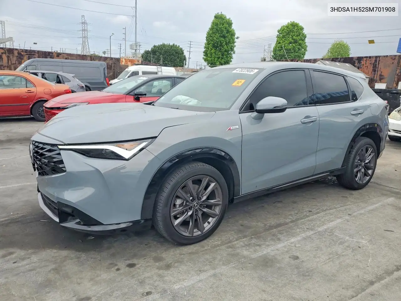 2025 Acura Adx A-Spec VIN: 3HDSA1H52SM701908 Lot: 47822906