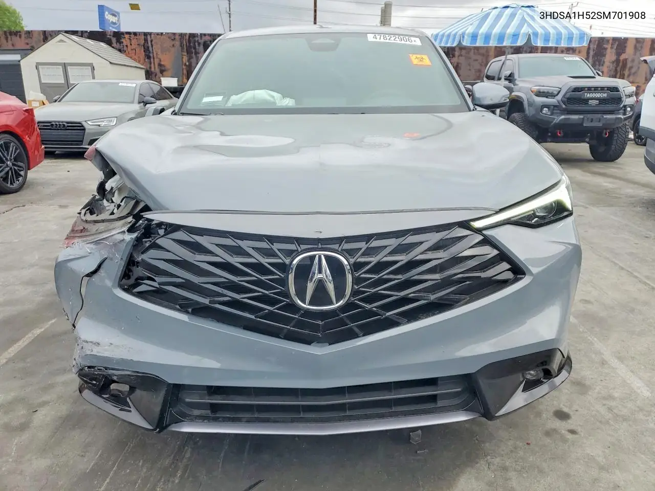 2025 Acura Adx A-Spec VIN: 3HDSA1H52SM701908 Lot: 47822906