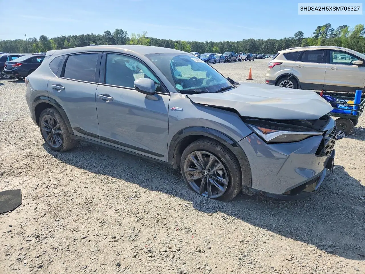 2025 Acura Adx A-Spec VIN: 3HDSA2H5XSM706327 Lot: 49136936