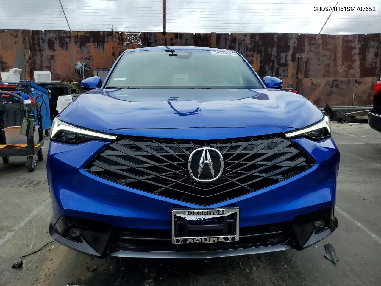 2025 Acura Adx A-Spec VIN: 3HDSA1H51SM707652 Lot: 50474436