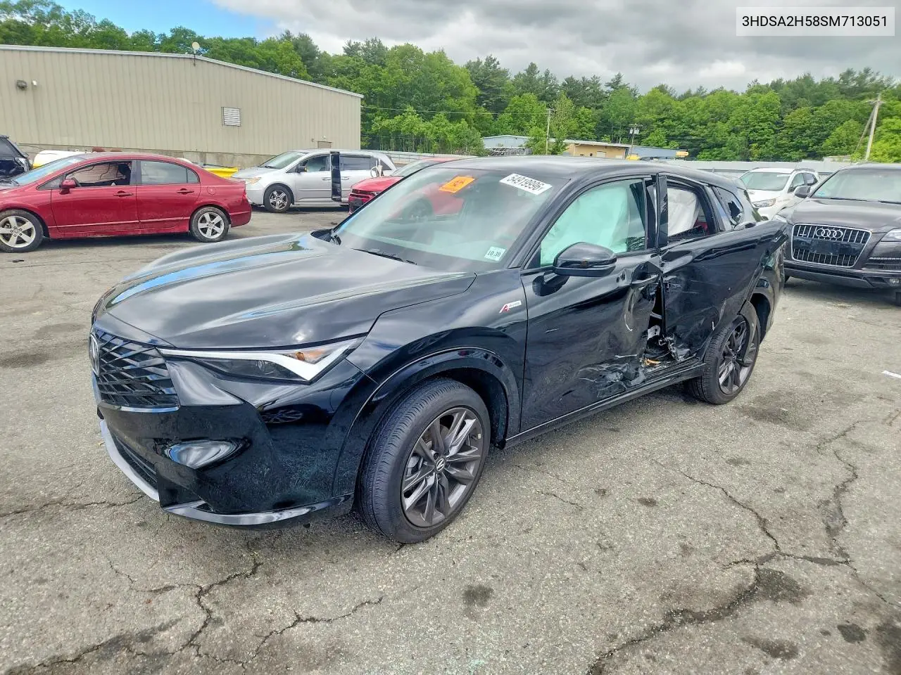 2025 Acura Adx VIN: 3HDSA2H58SM713051 Lot: 54919996