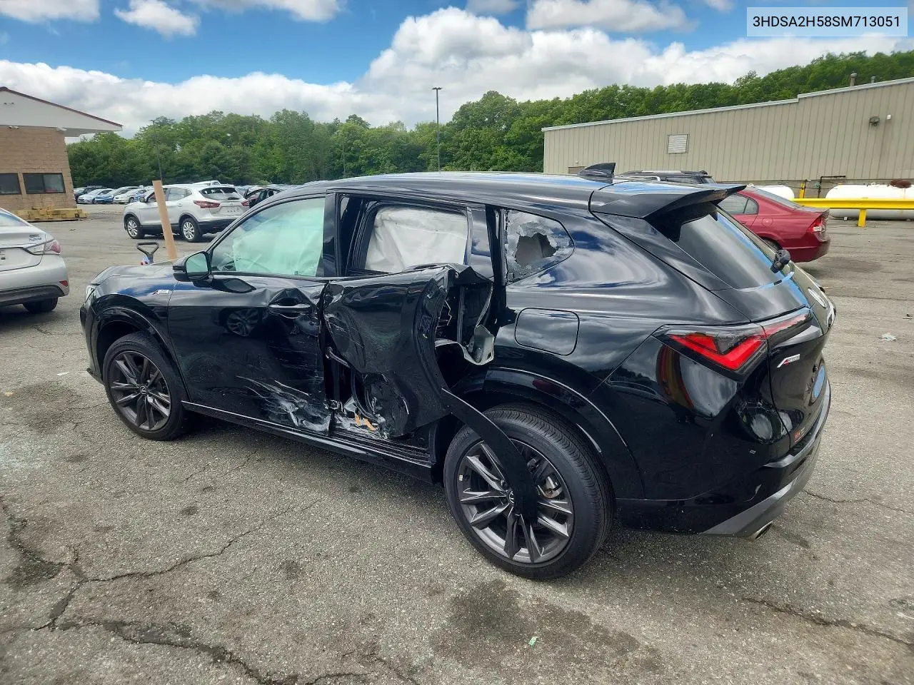 2025 Acura Adx VIN: 3HDSA2H58SM713051 Lot: 54919996