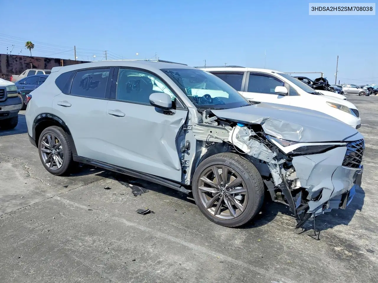 2025 Acura Adx A-Spec VIN: 3HDSA2H52SM708038 Lot: 55809946