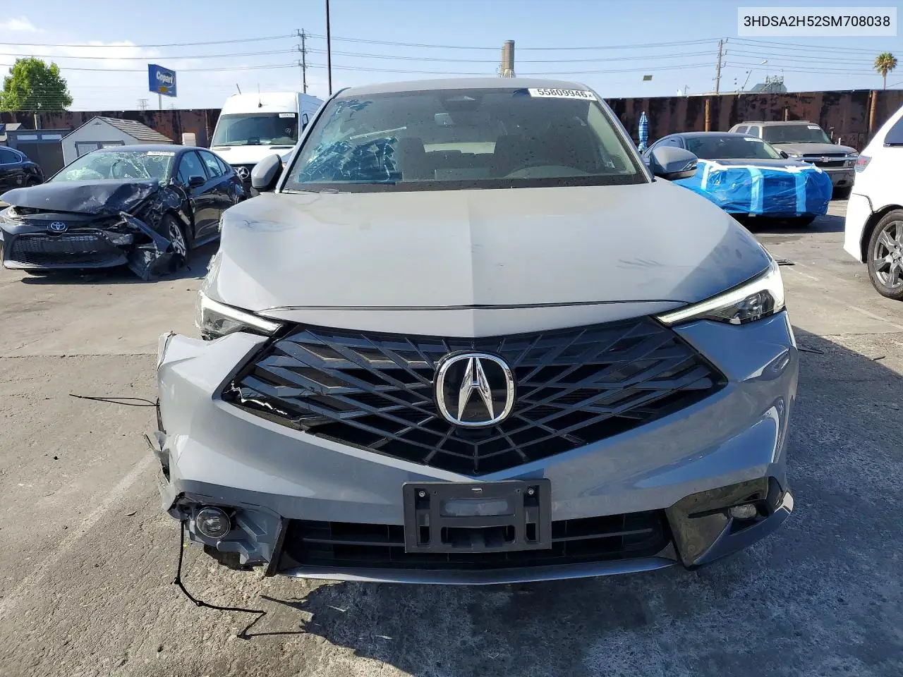 2025 Acura Adx A-Spec VIN: 3HDSA2H52SM708038 Lot: 55809946