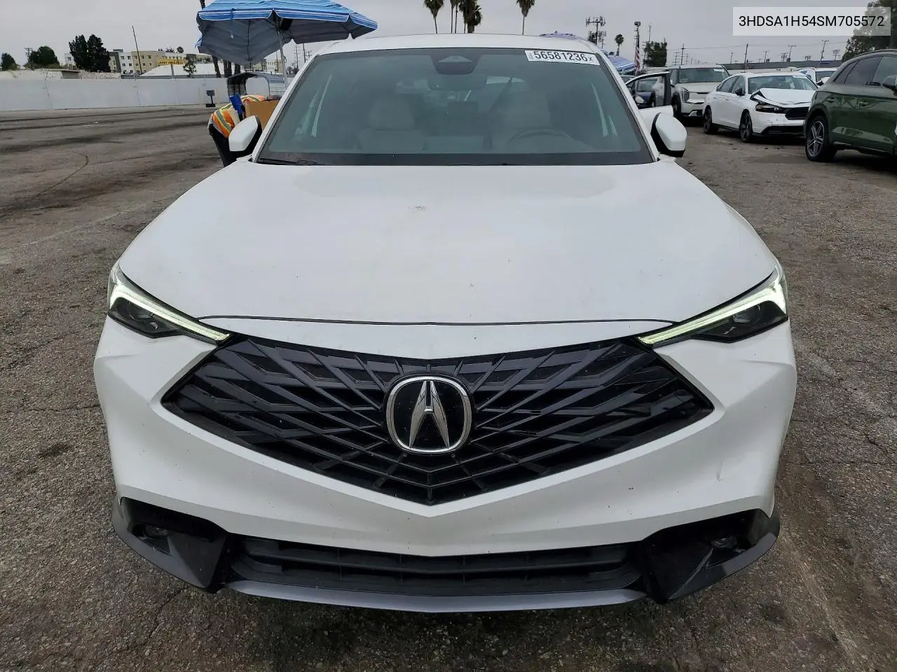 2025 Acura Adx A-Spec VIN: 3HDSA1H54SM705572 Lot: 56581236