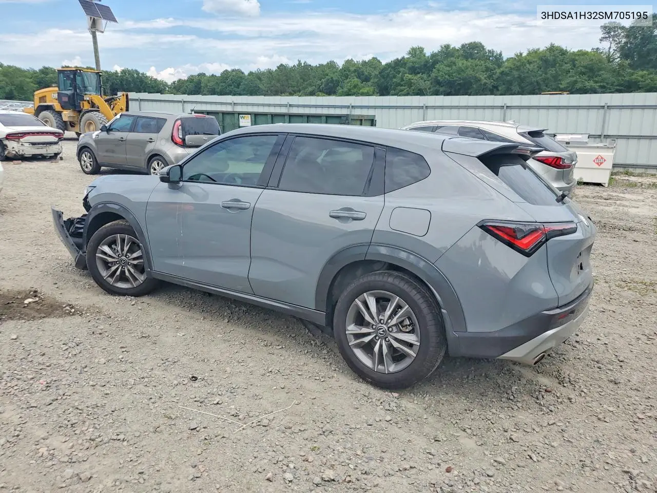2025 Acura Adx VIN: 3HDSA1H32SM705195 Lot: 56633436