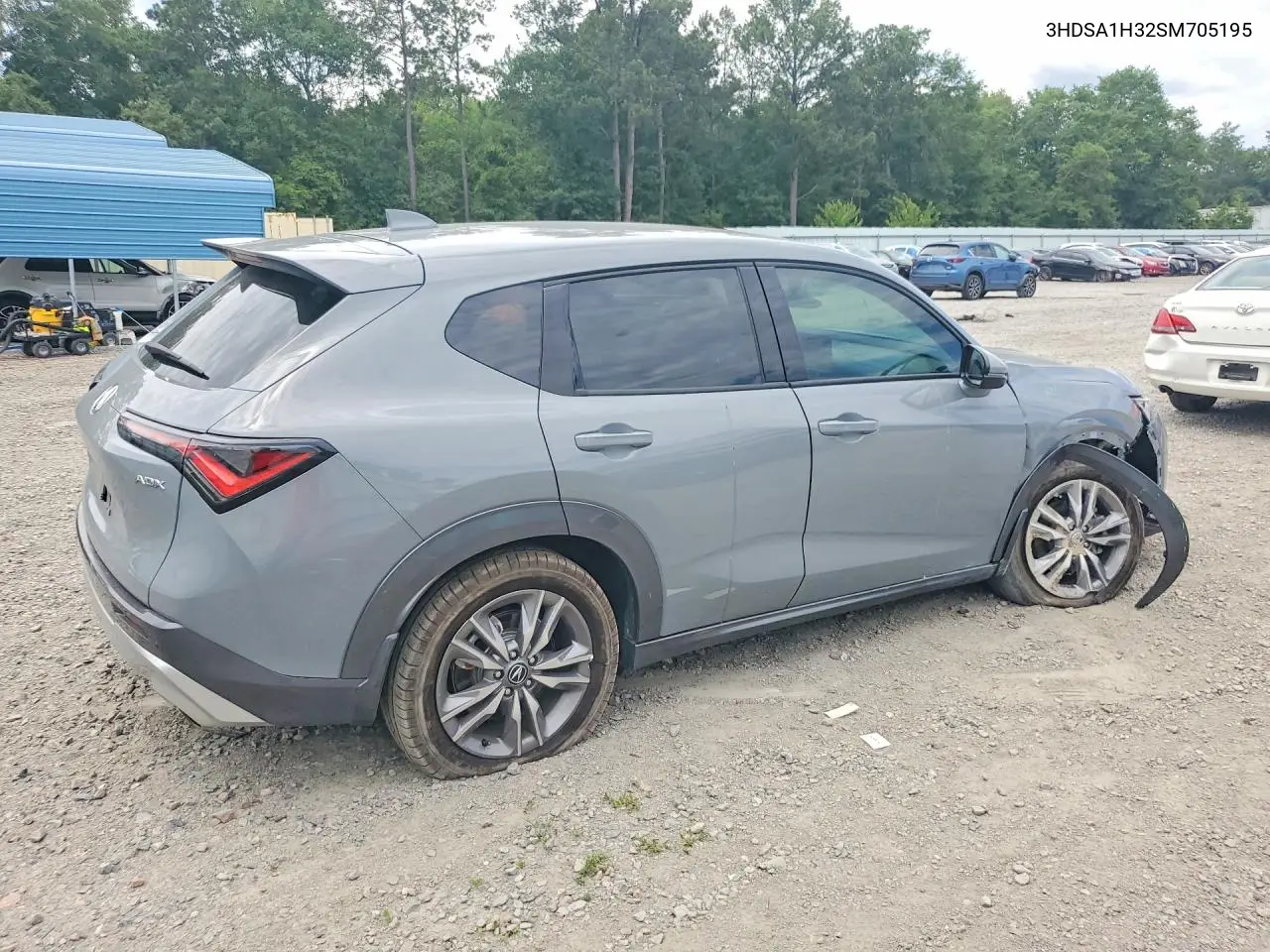 2025 Acura Adx VIN: 3HDSA1H32SM705195 Lot: 56633436