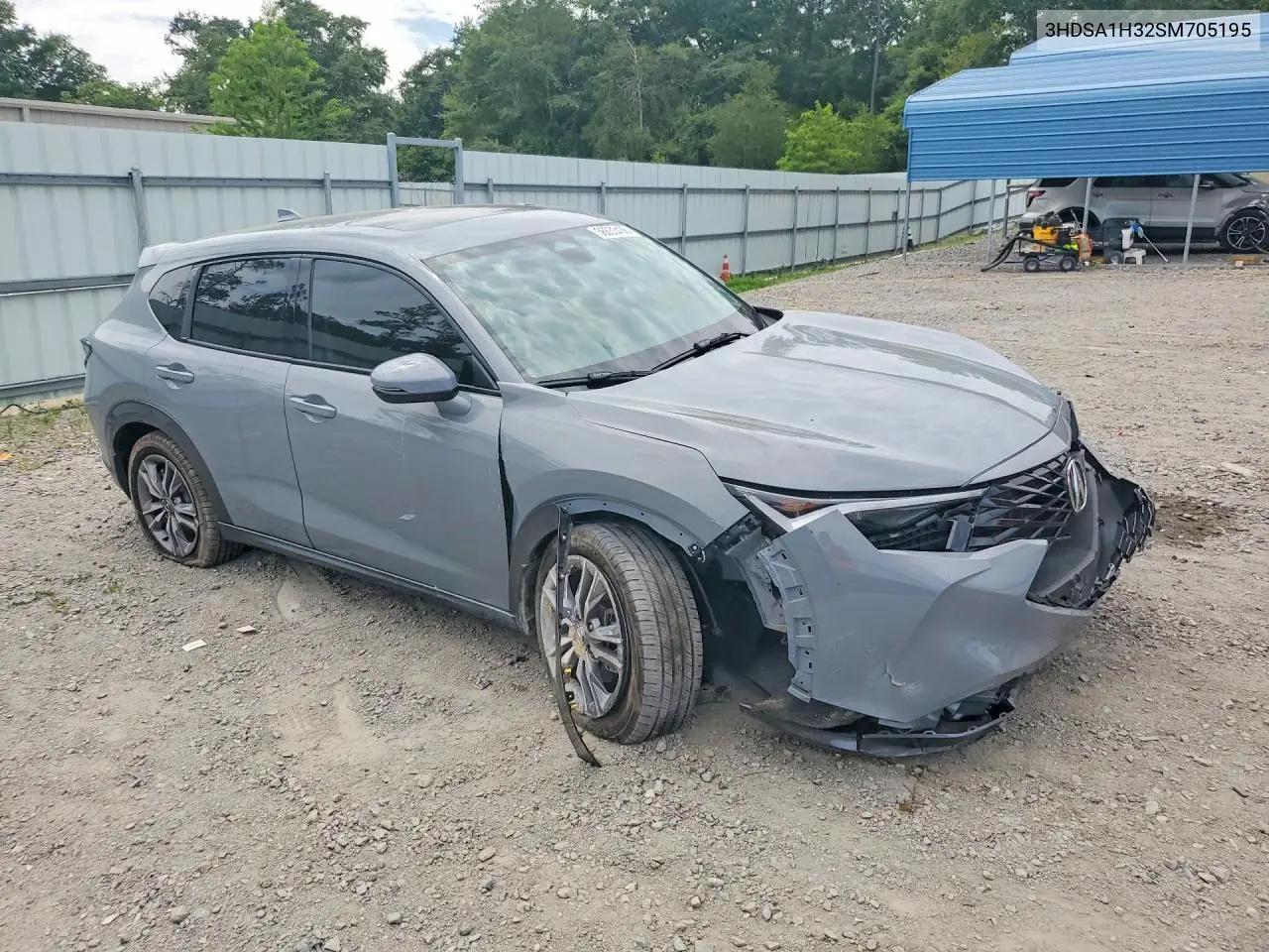 2025 Acura Adx VIN: 3HDSA1H32SM705195 Lot: 56633436
