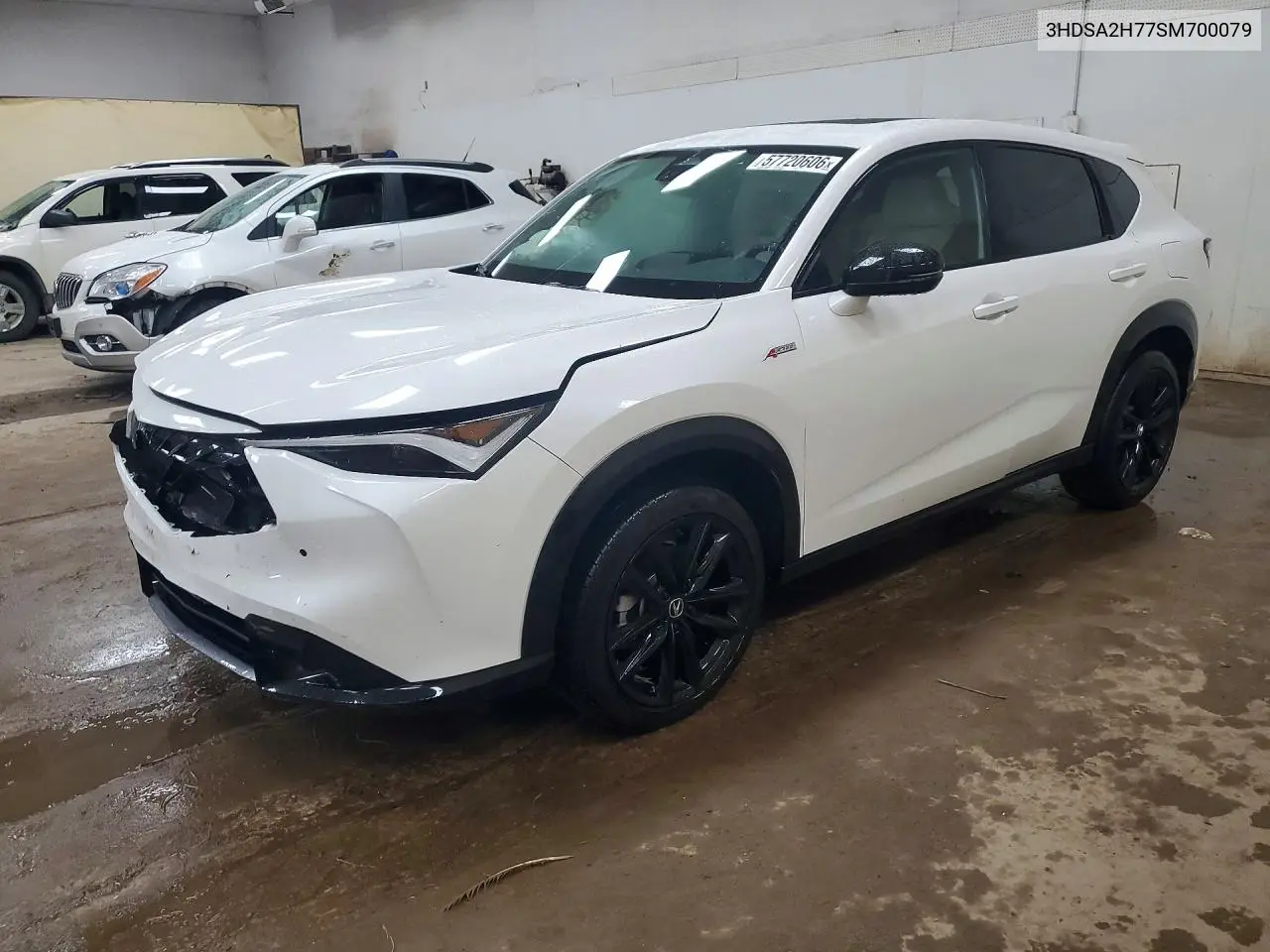 2025 Acura Adx A-Spec Advance VIN: 3HDSA2H77SM700079 Lot: 57720606