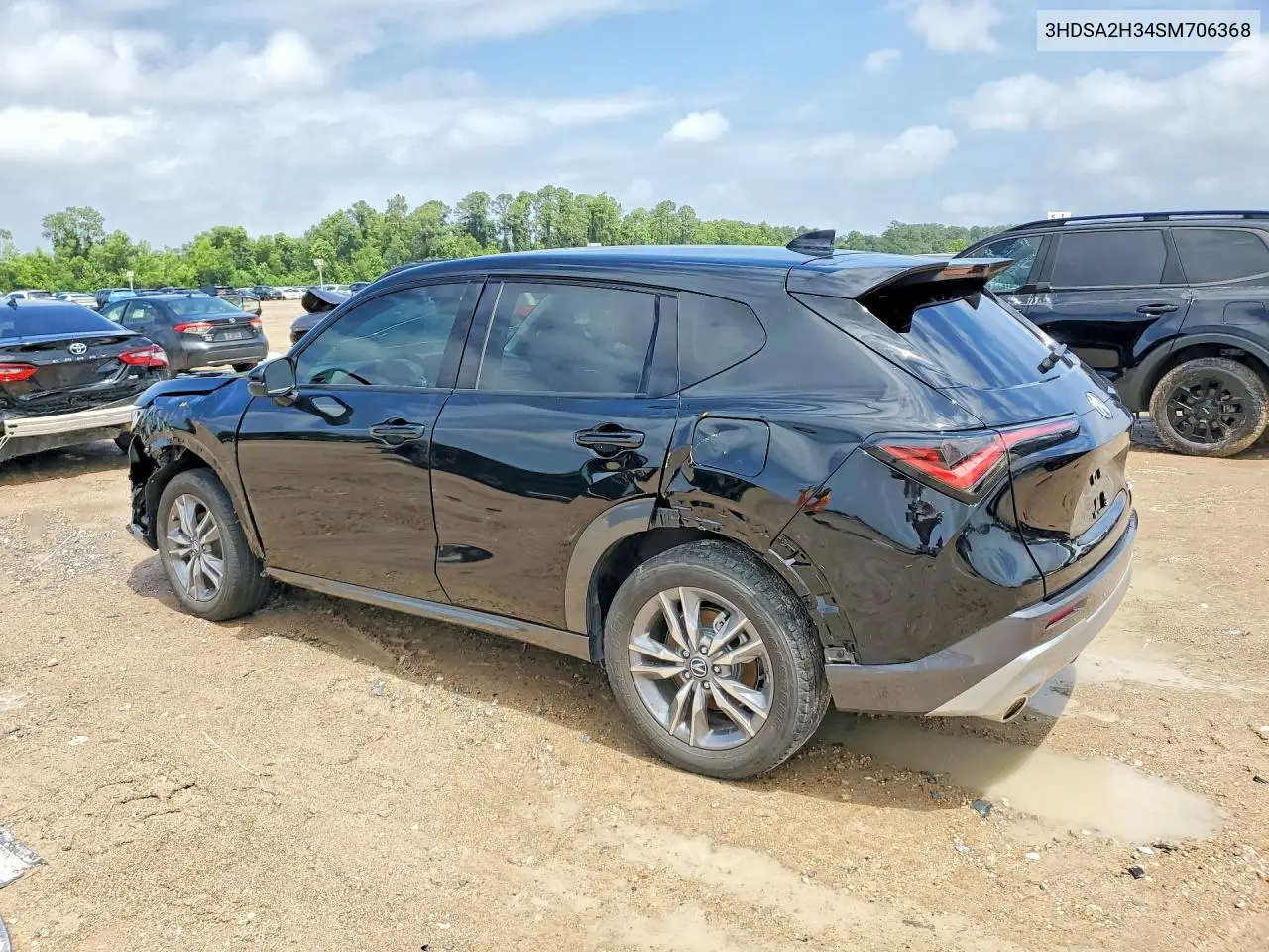 2025 Acura Adx VIN: 3HDSA2H34SM706368 Lot: 57919336