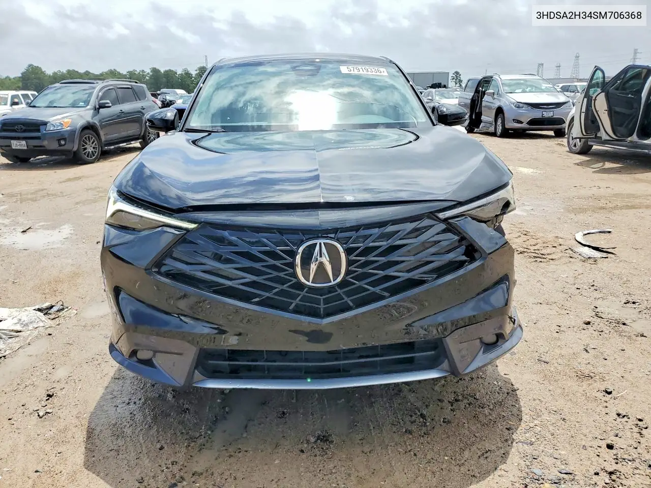 2025 Acura Adx VIN: 3HDSA2H34SM706368 Lot: 57919336