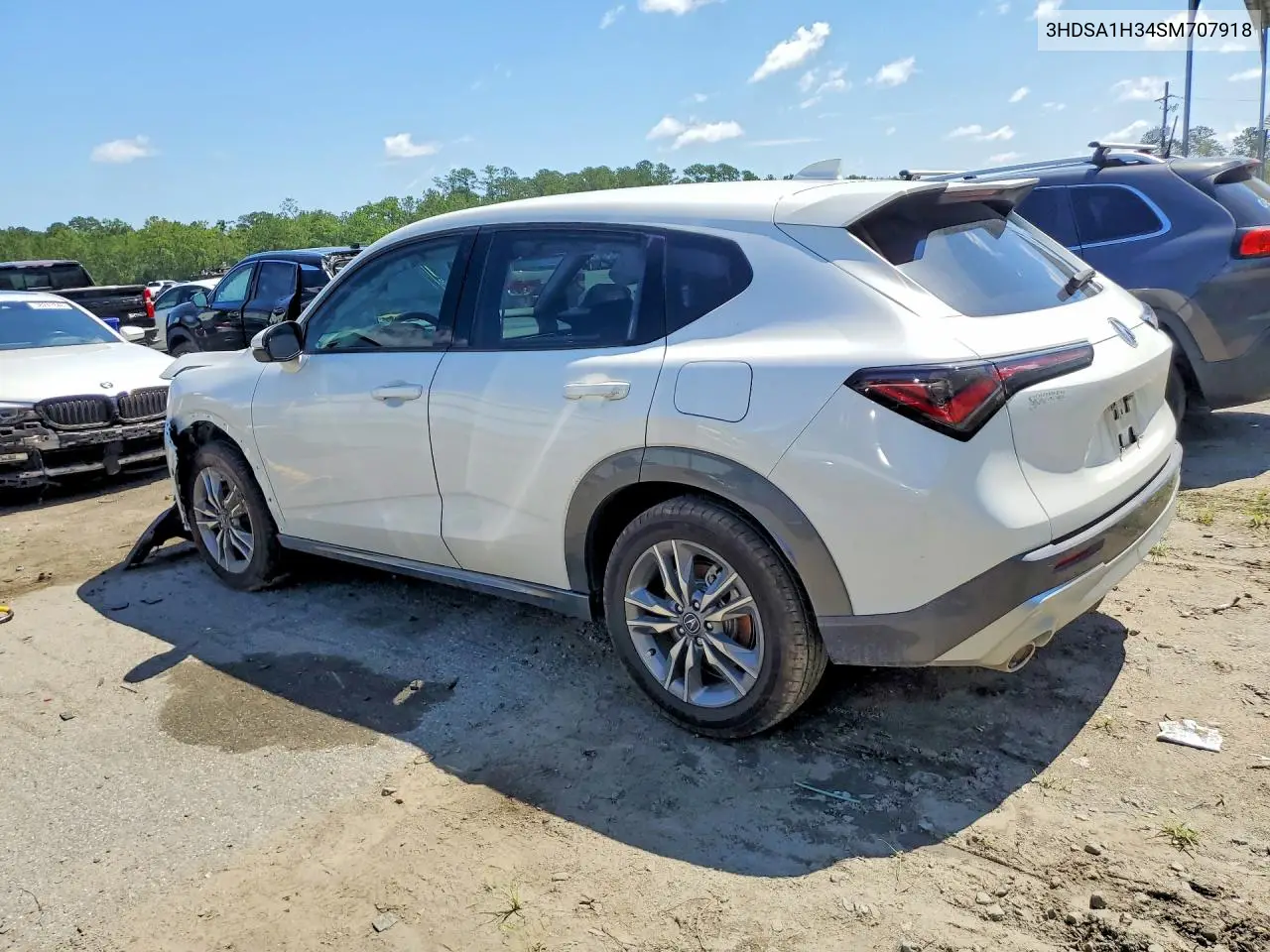2025 Acura Adx VIN: 3HDSA1H34SM707918 Lot: 58106376