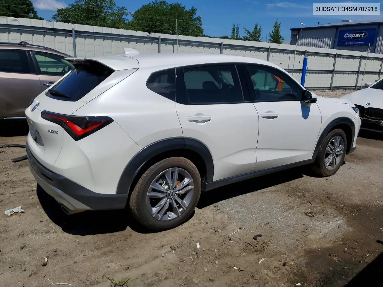 2025 Acura Adx VIN: 3HDSA1H34SM707918 Lot: 58106376