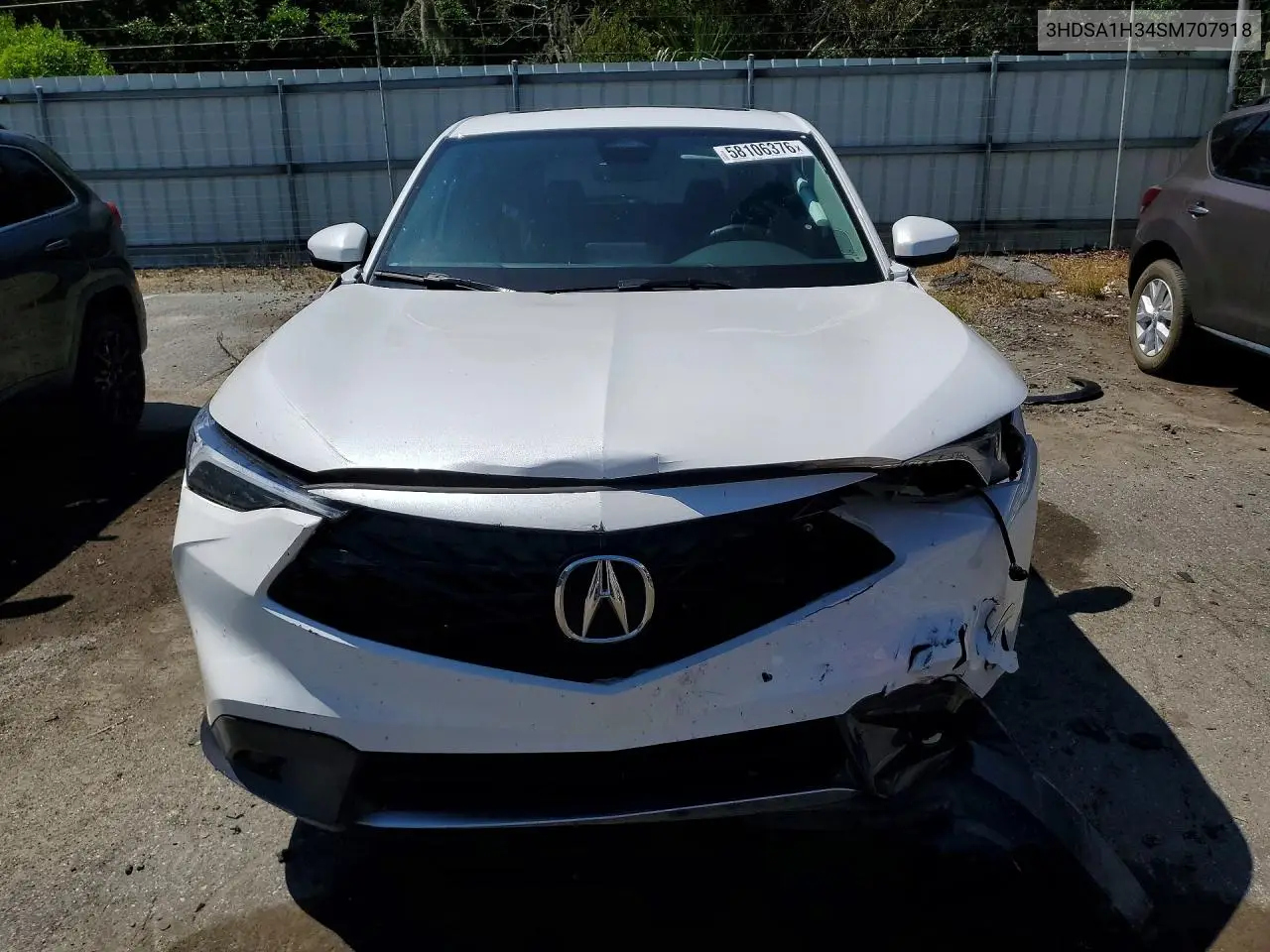 2025 Acura Adx VIN: 3HDSA1H34SM707918 Lot: 58106376