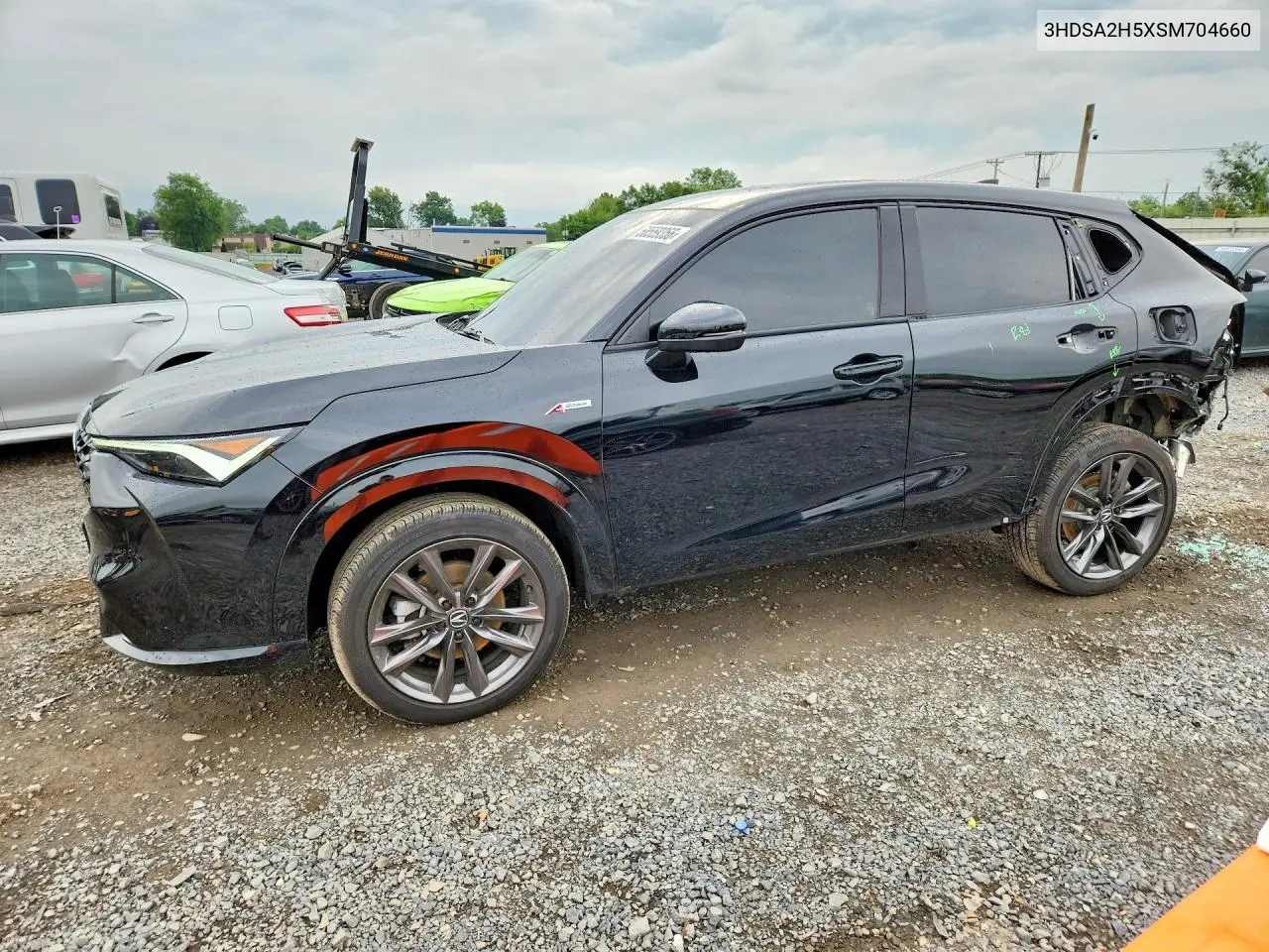 2025 Acura Adx A-Spec VIN: 3HDSA2H5XSM704660 Lot: 58559356