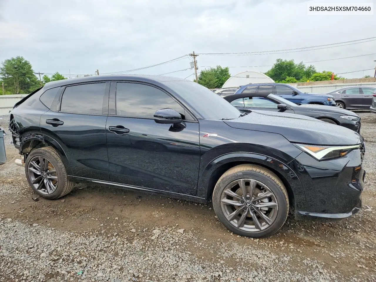 2025 Acura Adx A-Spec VIN: 3HDSA2H5XSM704660 Lot: 58559356