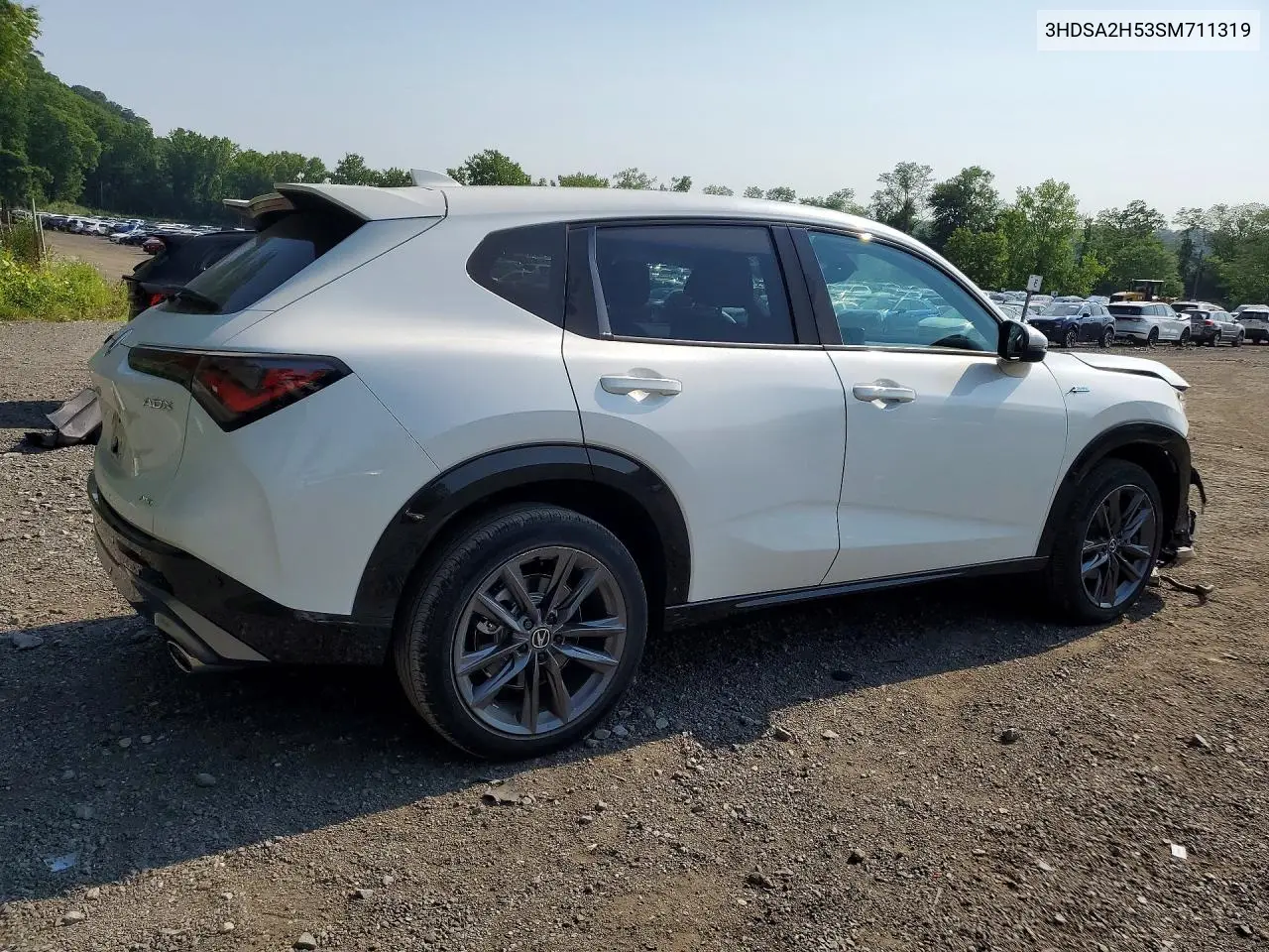 2025 Acura Adx A-Spec VIN: 3HDSA2H53SM711319 Lot: 58694726