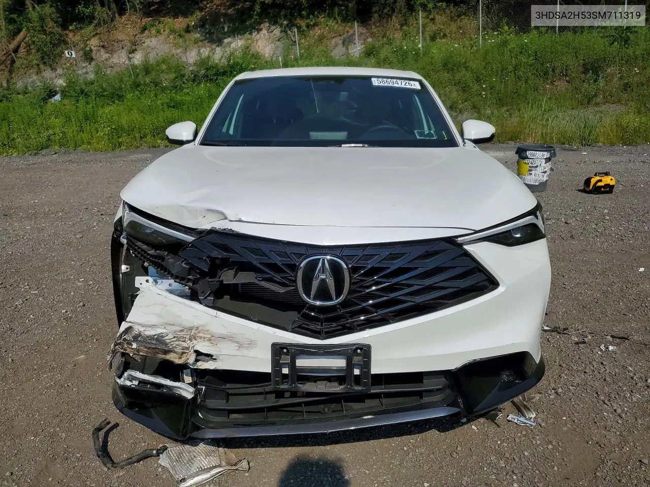 2025 Acura Adx A-Spec VIN: 3HDSA2H53SM711319 Lot: 58694726