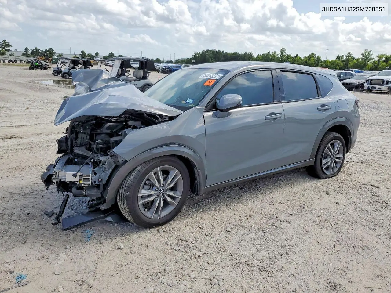2025 Acura Adx VIN: 3HDSA1H32SM708551 Lot: 58872896