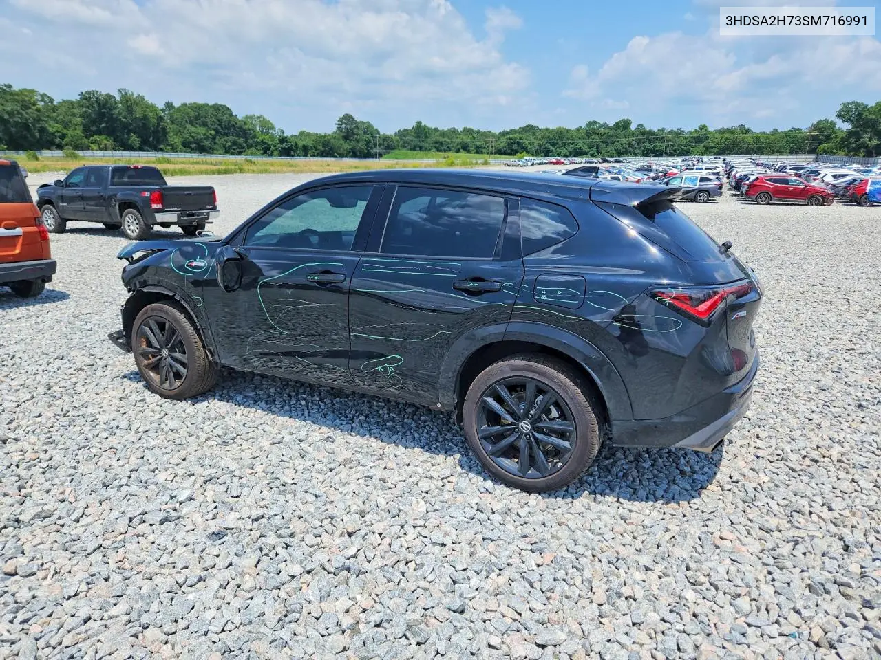 2025 Acura Adx A-Spec Advance VIN: 3HDSA2H73SM716991 Lot: 59308986